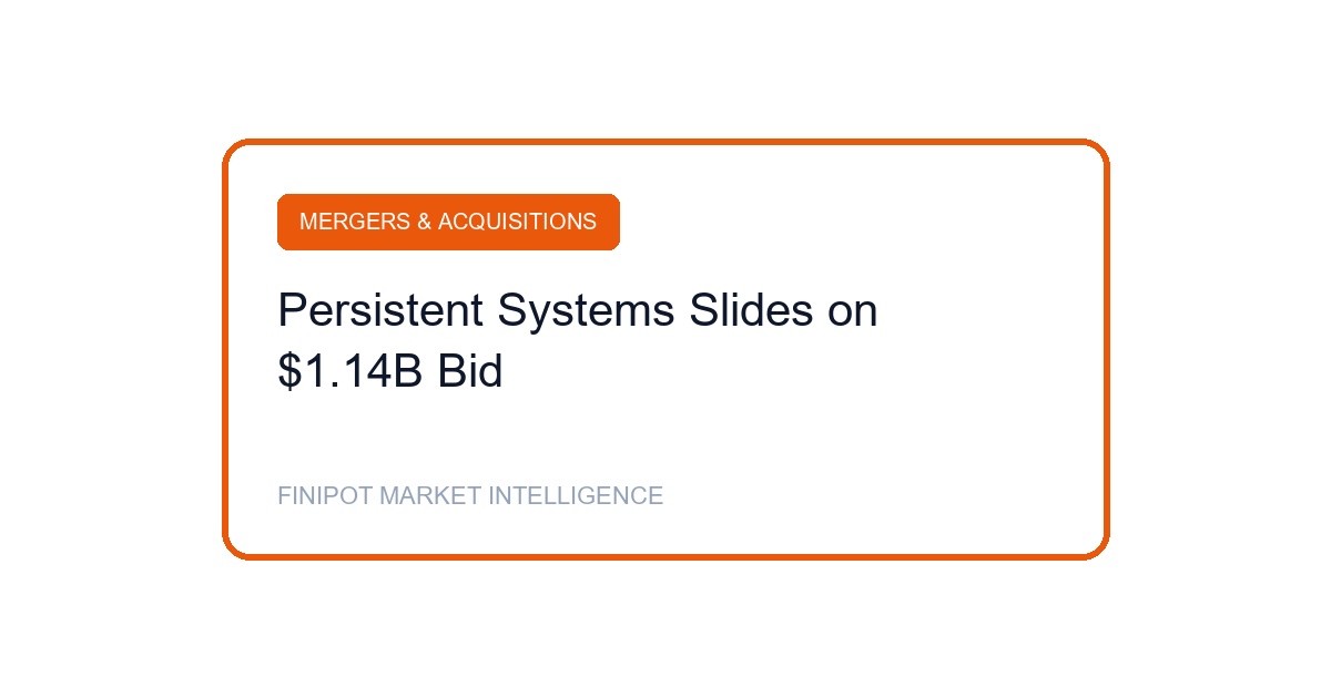 Persistent Systems Nagarro Acquisition Cover