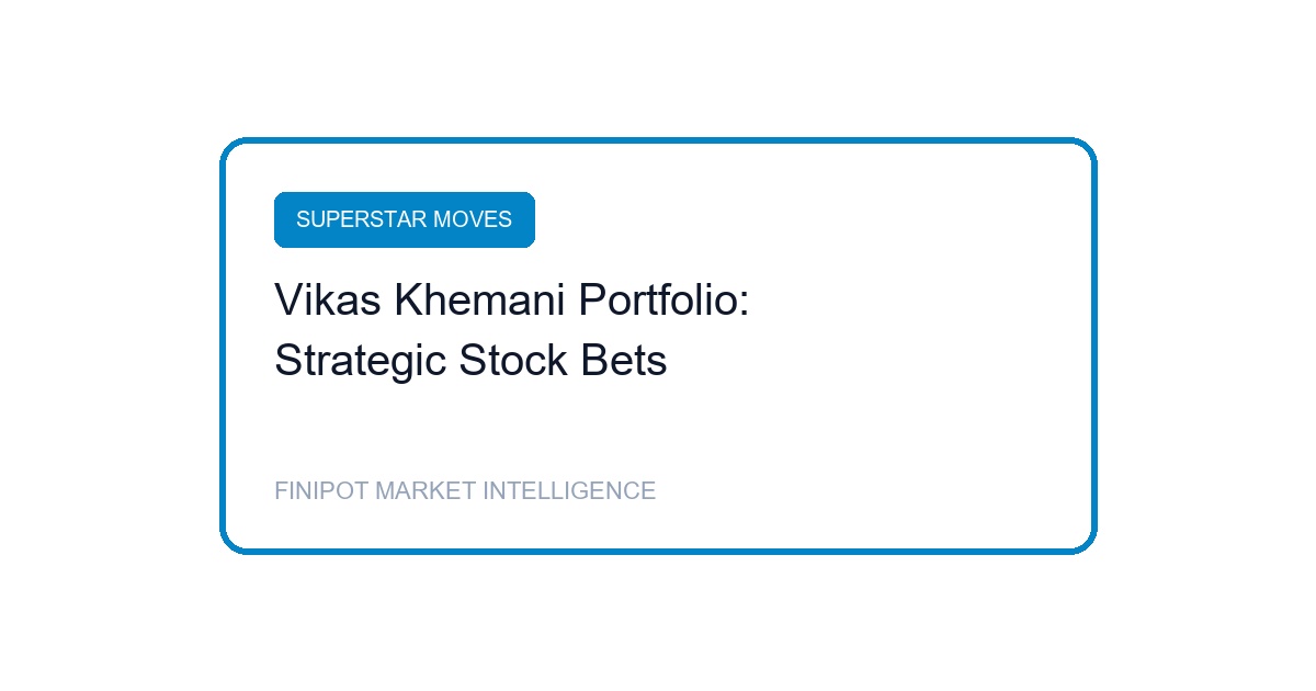 Vikas Khemani Portfolio Carnelian capital goods allocations
