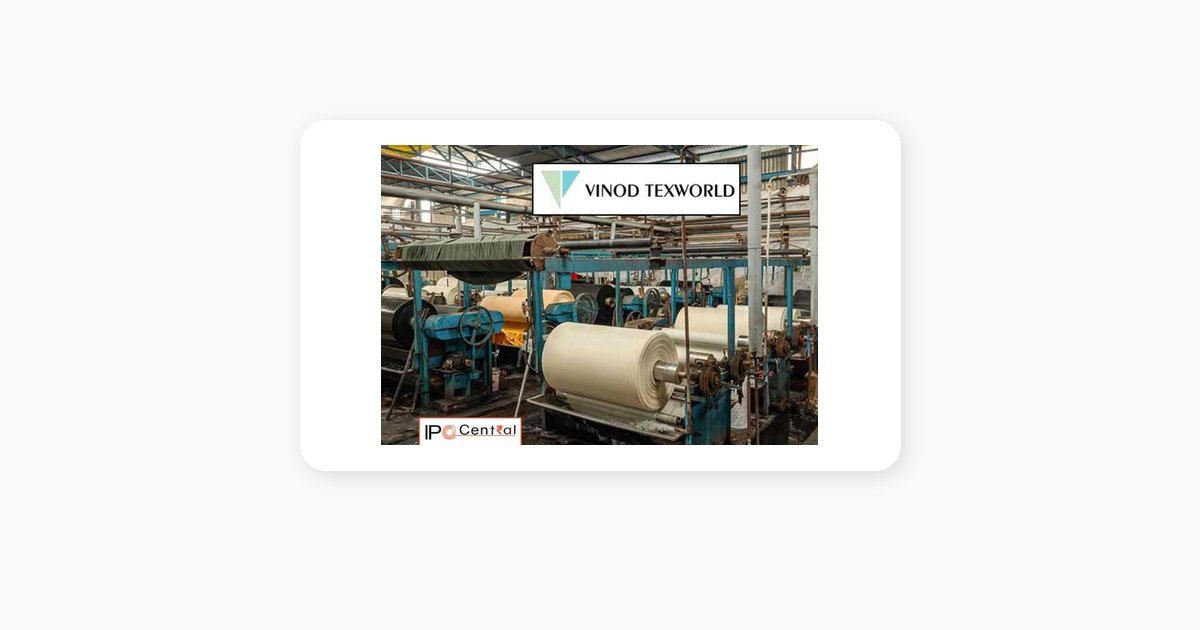 Vinod Texworld to Launch INR 42.83 Crore SME IPO in September 2026: What Are Its Growth Plans?