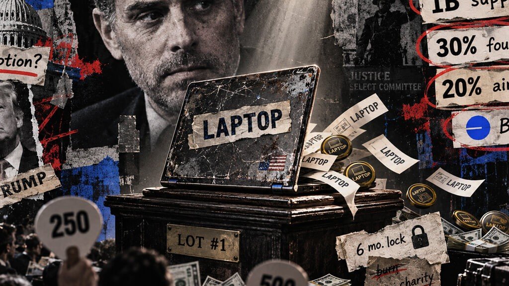 Hunter Biden's LAPTOP Token: What Changes His Trump Crypto Stance?